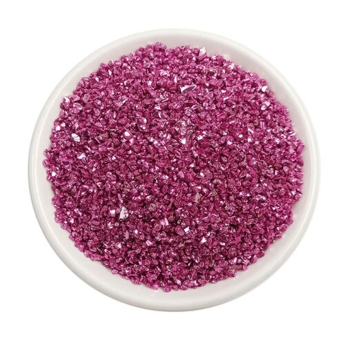 Coloured Crushed Stones 35g – Pink
