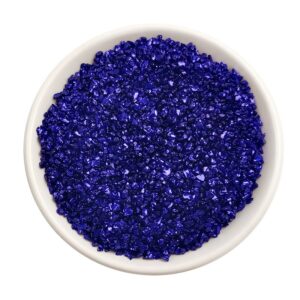 Coloured Crushed Stones 35g- Royal Blue