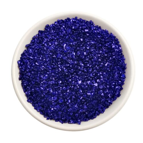 Coloured Crushed Stones 35g- Royal Blue