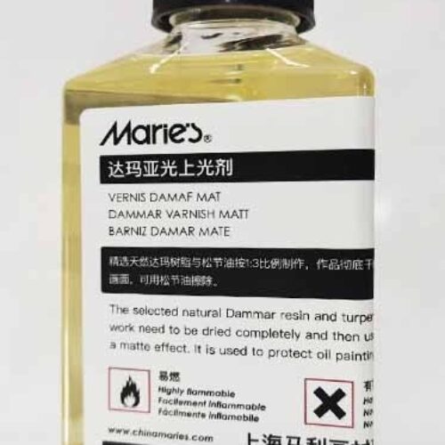 Maries 100ml Dammar Varnish Matt