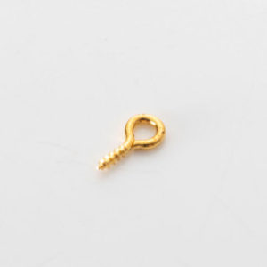 Eye Screw Gold 50pcs
