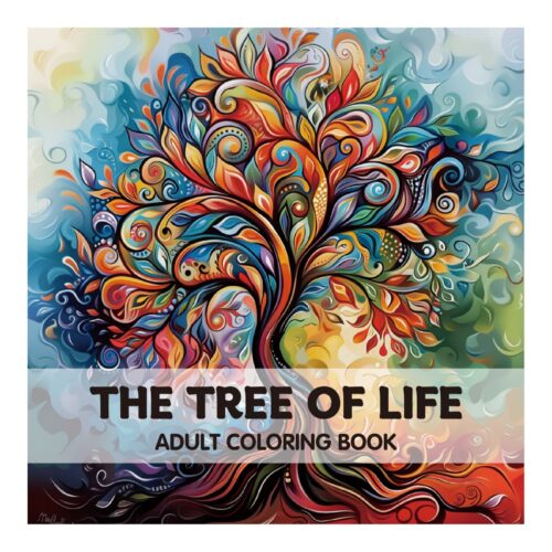 The Tree of Life Colouring Book A4