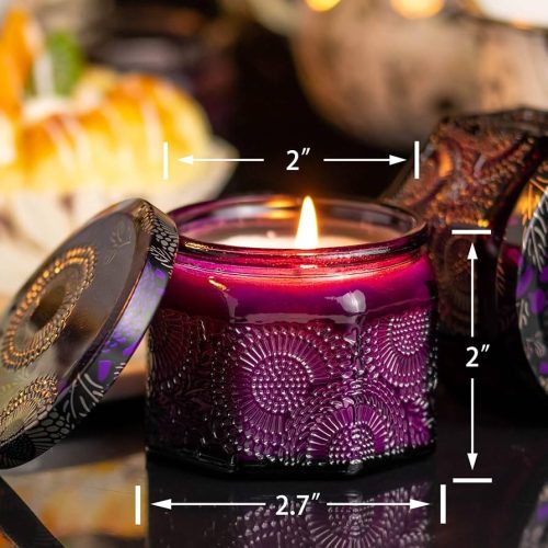 Candle Glass Jar 125mls-GJ2-PH