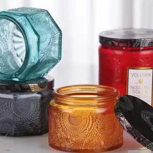 Candle Glass Jar 125mls-GJ2-TH