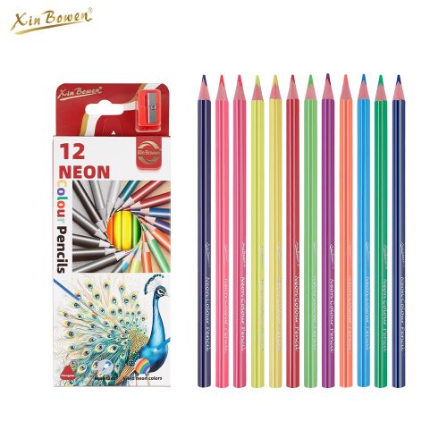 Xinbowen Neon Pencils 12pcs